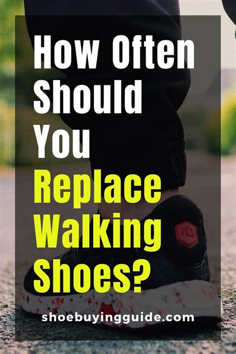 how often should you replace walking shoes